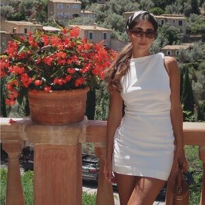 Zara draped mini dress ($49)